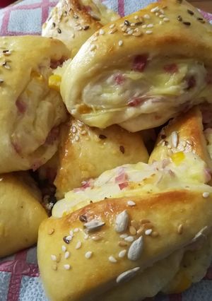 Töltött háromszög recept fotója
