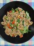 Farfalle with Pesto, Tomatoes, and Arugula
