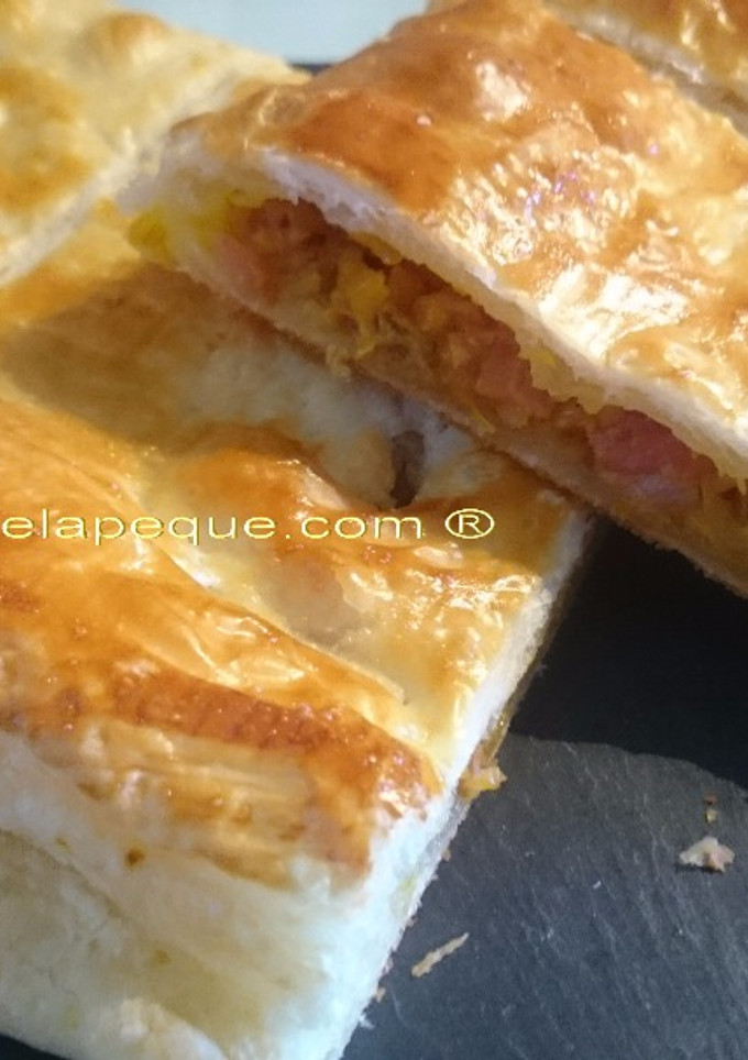 Una foto de Empanada express de carne adobada (receta de aprovechamiento)