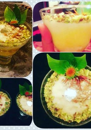 A picture of Mango kheer.