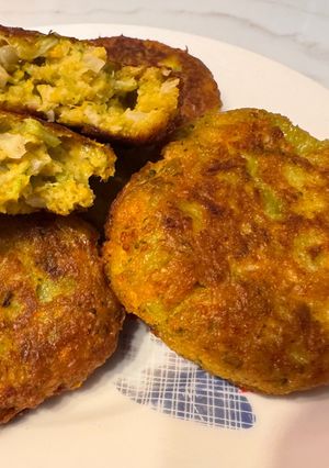 Zöldségfasírt recept fotója