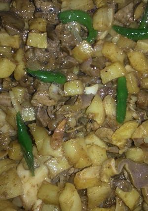 Foto resep Tumis kentang ati ampela