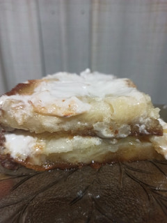 Una foto de Torta de manzana verde + glasé real