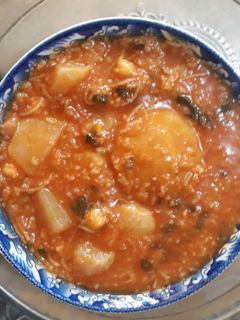 صورة لوصفة شوربة الحامض شلغم 🥣🍽