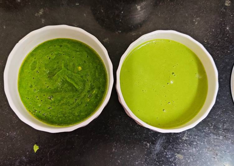Step-by-Step Guide to Make Homemade Green Chutney Two ways