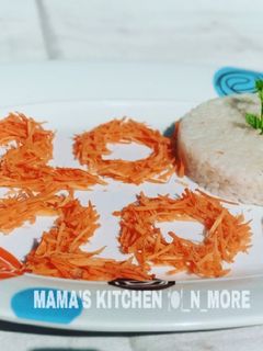 Shinkafa d miya da hadin carrot d salad ainihin hoton girkin
