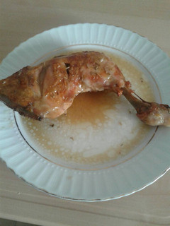 Una foto de Pollo al limón