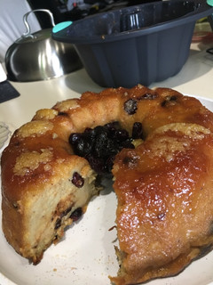 Una foto de Budín de Pan al Caramelo