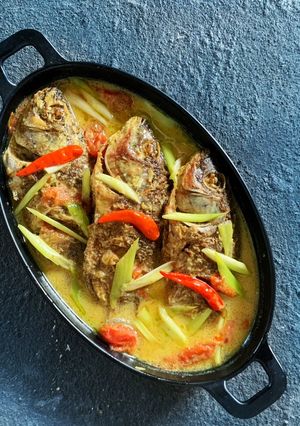 Foto resep Ikan Nila Kuah Santan Kuning