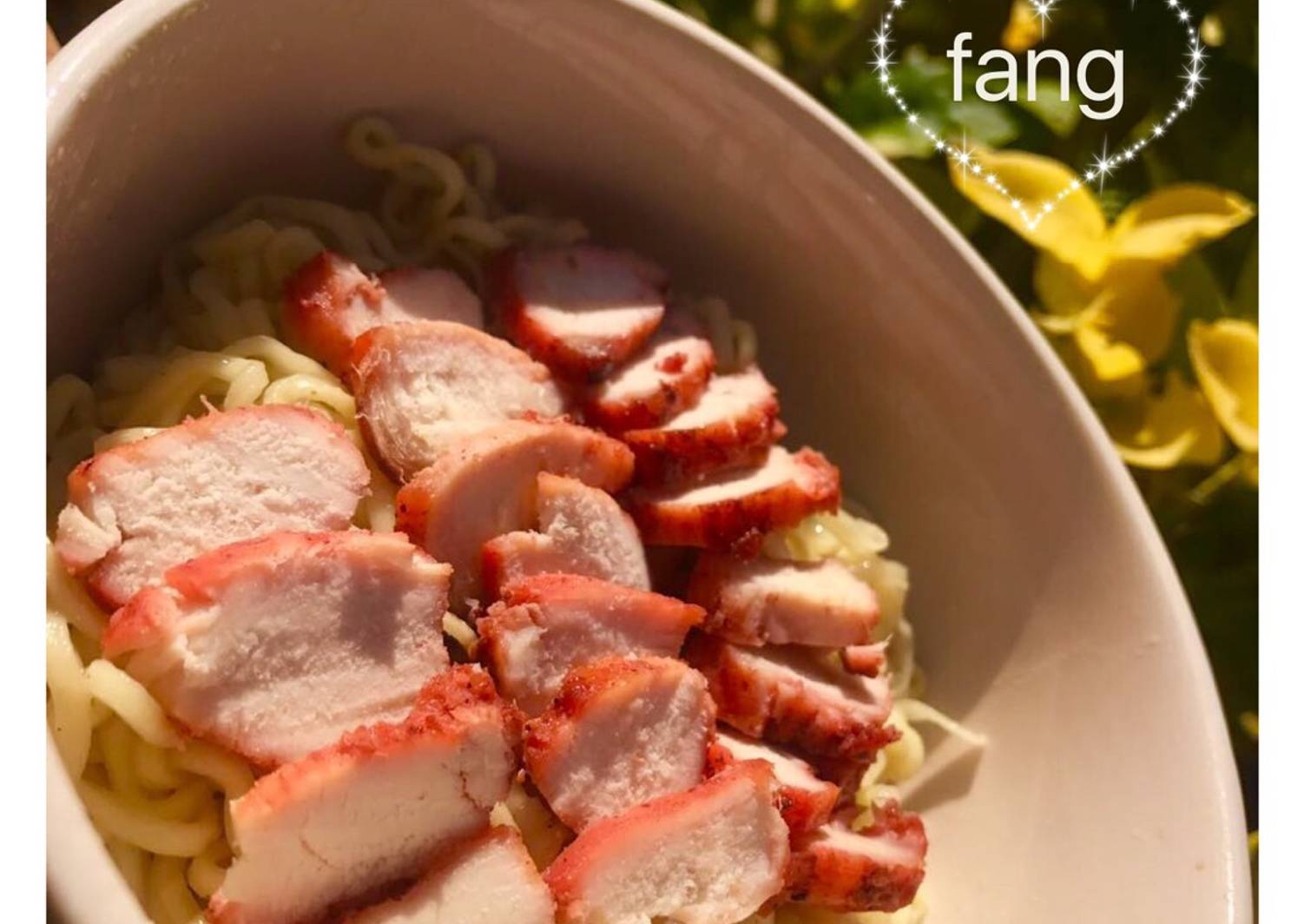 Resep Mie Ayam Char Siu oleh Fang - Cookpad