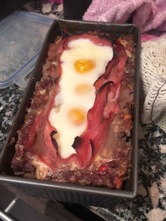 Una foto de Pan de carne relleno