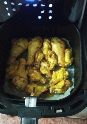 Una foto de Pollo en freidora sin aceite, estilo Mony ñam