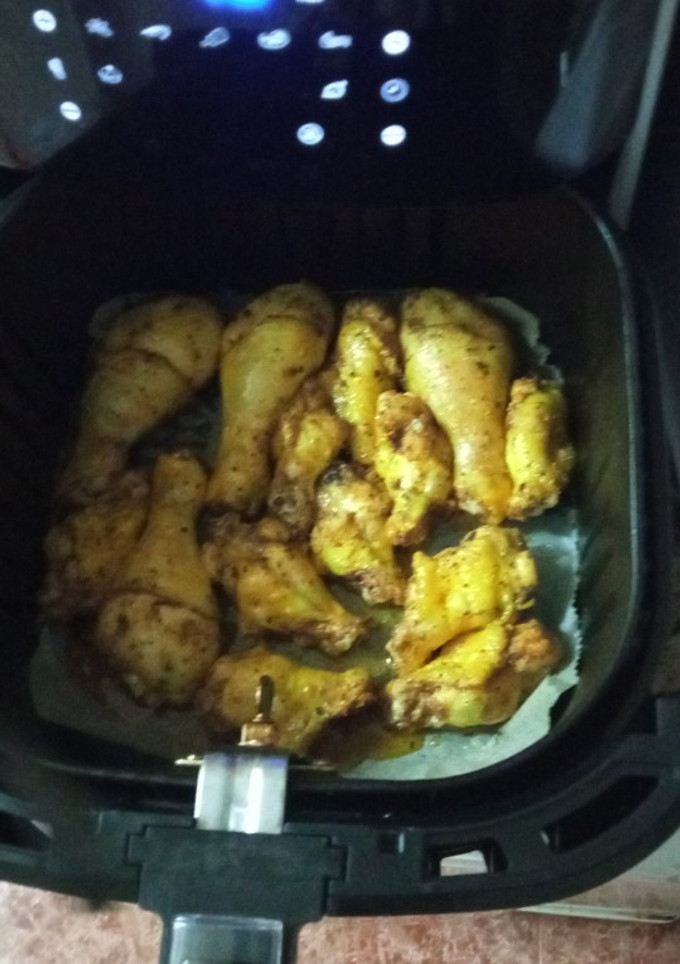 Una foto de Pollo en freidora sin aceite, estilo Mony ñam