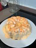 Pastel de Gallineta en freidora de aire
