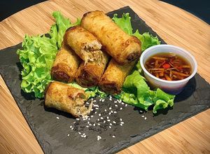 Une photo de Veggie nems