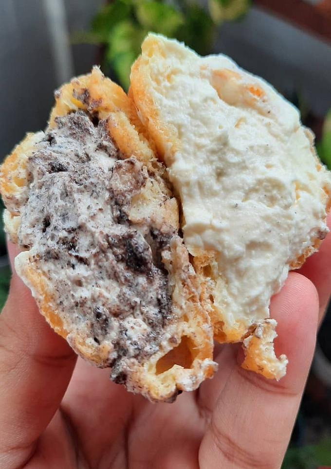 Foto resep Sus isi krim vanilla dan oreo