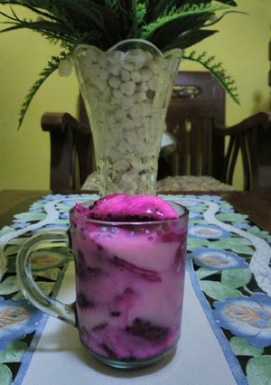 Foto resep Es Yakult Buah Naga