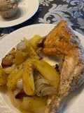 Pollo Al horno con Cerveza y Manzana 🍏!!!!!