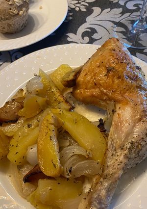 Foto principal de Pollo Al horno con Cerveza y Manzana 🍏!!!!!