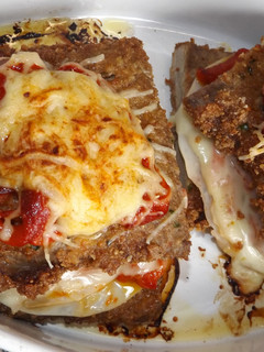 Una foto de Milanesas rellenas