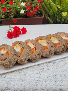 Una foto de Pan de carne relleno