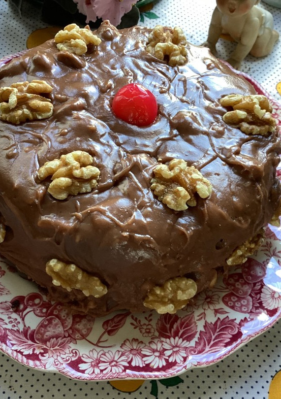 Una foto de Torta de chocolate en AirFryer