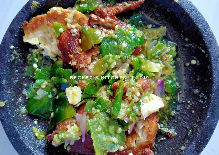 83. Ayam Penyet Sambal Matah Cabe Hejooooo 😁 Khas Bukittinggi