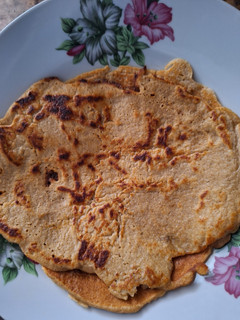Una foto de Tortitas de avena con piña