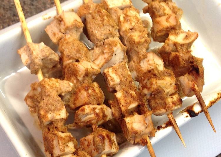 Easiest Way to Cook Yummy Curried Turkey / Chicken Kababs