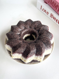 Foto resep Bolu Kukus Ketan Hitam dengan Cream Cheese