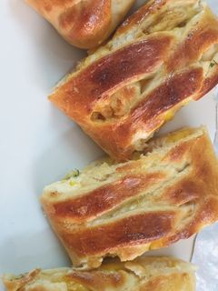 صورة لوصفة فطيرة الدجاج