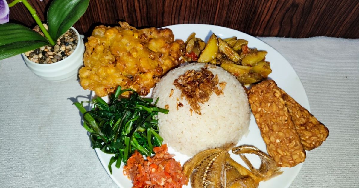 Nasi uduk simple