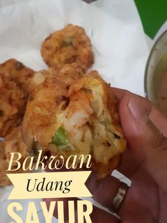 Foto resep Bakwan Udang Sayur
