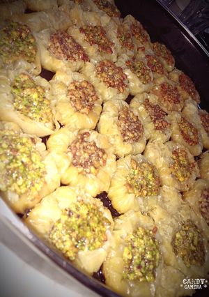 صورة لوصفة بقلاوة سوارة الست