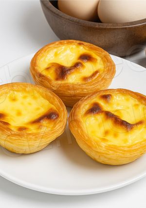 Hình của món Bánh tart trứng.