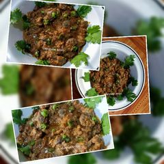 A picture of Kidneys Curry.