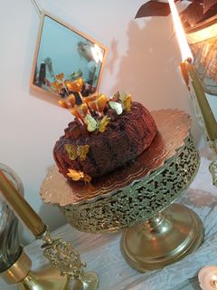 عکسی از دستور کیک شکلاتی خیس