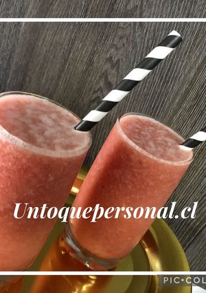 Una foto de Granizado frutal