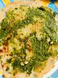 Cabbage-semolina pancake