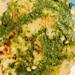 A picture of Cabbage-semolina pancake.