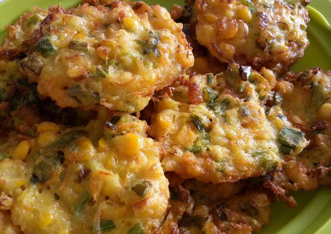 Resep Bakwan jagung super lembut, Bikin Ngiler