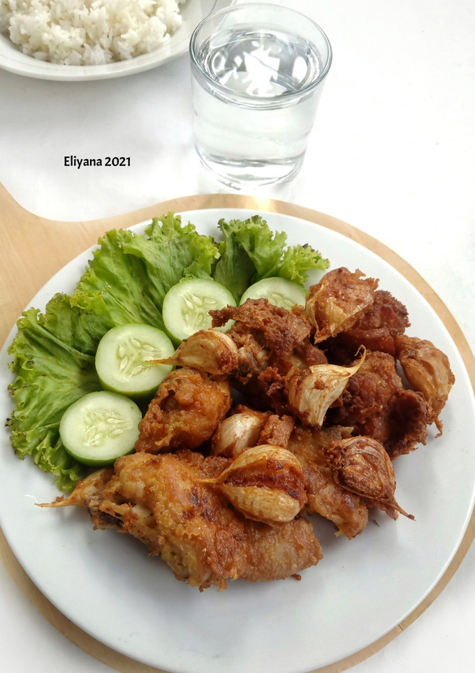 Foto resep Ayam goreng bawang putih