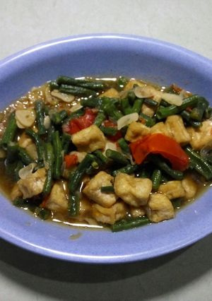 Foto resep Tumis Tahu Kacang Panjang