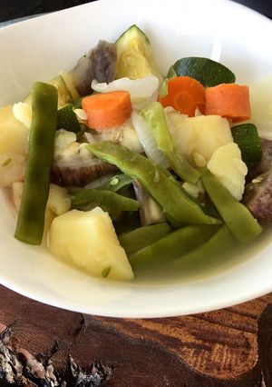 Una foto de Hervido murcianico de verduras