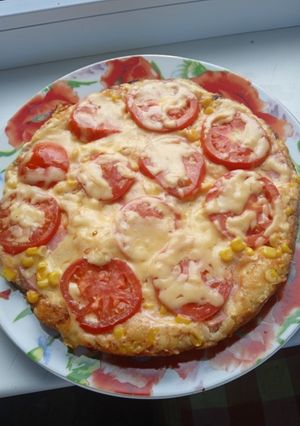 Фото Піца на сковороді 🍕.