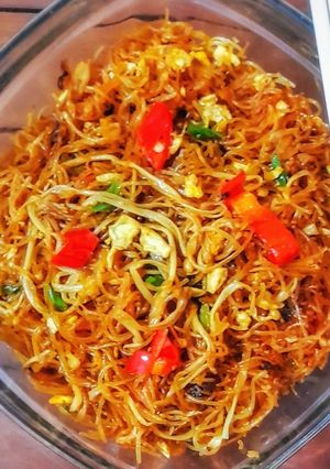 Foto resep Bihun Goreng Jamur Enoki