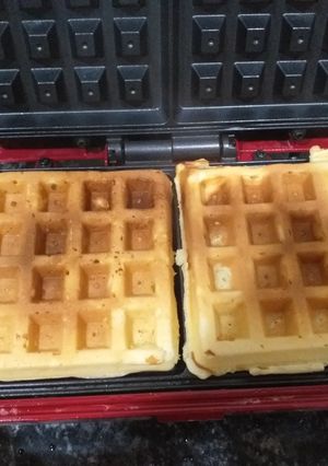 Una foto de Waffles