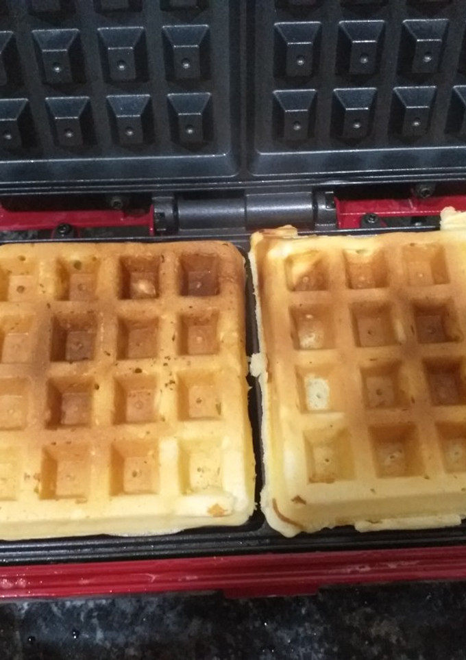 Una foto de Waffles