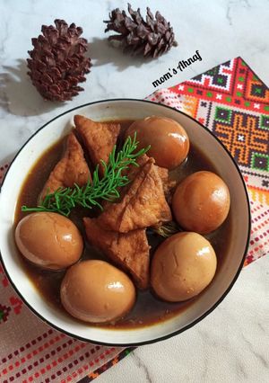 Foto resep Semur Telur dan Tahu Coklat