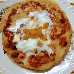 A picture of Banana Rabdi Pancake.